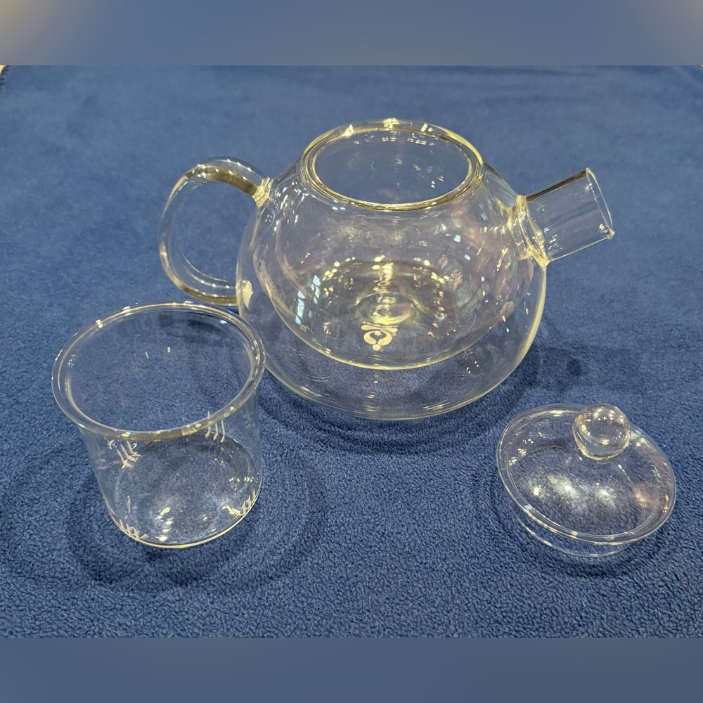 Teavana Glass Teapot with Lid and Infuser